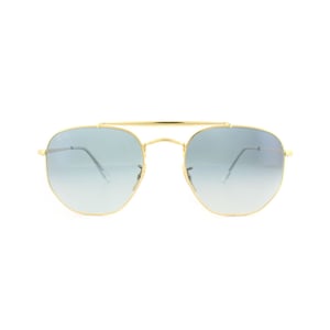 Ray-Ban Sonnenbrille Marshal 3648 001/3F Gold Hellblau Gradient