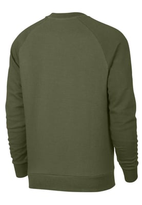 Nike Sportswear Optic Herren-Fleece-Crew-Trainingsanzug in Olivgrün