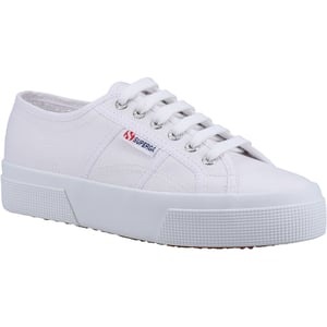 Superga 2740 Platform Cotton Damen Weiß Turnschuhe