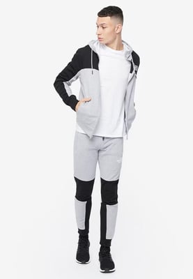 The North Face Herren Himalayan Zip Up Trainingsanzug in grau