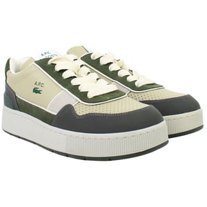 Lacoste Ace Clip 0822 2 SMA Herren Khaki Sneakers
