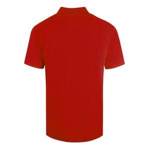 Rotes Poloshirt „Cavalli Class“ mit auffälligem Logo