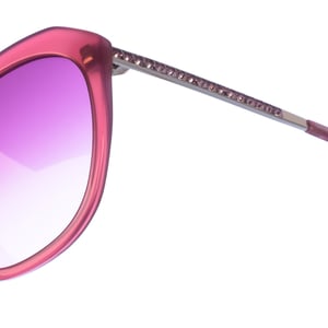 Metall-Sonnenbrille mit ovaler Form SK0143S Damen