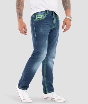 Rock Creek Jeans Blau