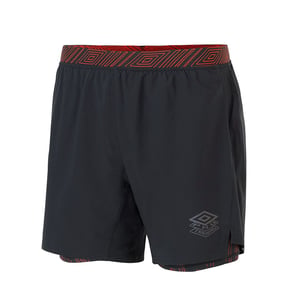 Umbro Stretch Taille Black Herren Elite Training Hybrid Shorts 65841G CMM