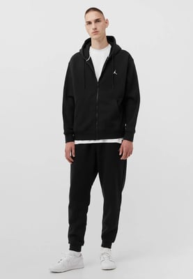 Nike Herren Jordan Brooklyn Fleece-Trainingsanzug in Schwarz