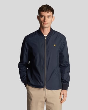 Herren-Bomberjacke von Lyle & Scott in Marineblau