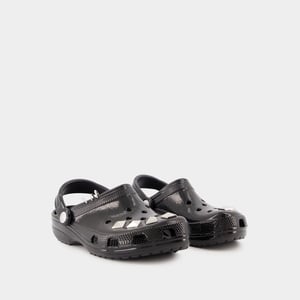 Sandalen Classic Studded - Crocs - Synthetik - Schwarz
