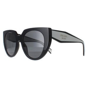 Prada PR14WS 09Q5S0 schwarz und Talk dunkelgrau Sonnenbrille