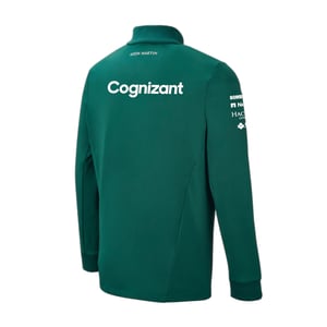 Aston Martin Cognizant F1 Offizielles Team Herren Green Softshelljacke