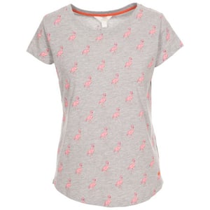 Trespass Womens Carolyn Kurzarm gemusterten T-Shirt (grau)