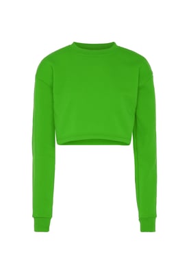 Mymo Sweatshirt Damen Saftiges Grün