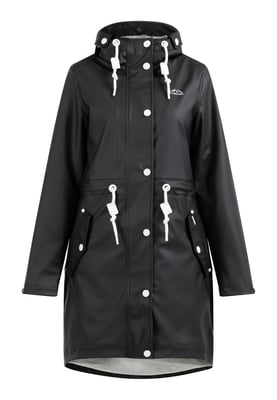 ICEBOUND Regenmantel Damen Schwarz