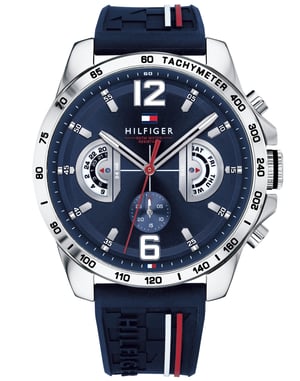 Tommy Hilfiger Cool Sport Herren Uhr Blau 1791476