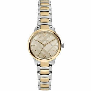 Burberry BU10118 Classic Swiss Made Two Tone Damenuhr