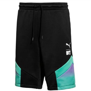 Puma x MTV -Herren über alle gedruckten Shorts Casual Training Hosen 579816 01