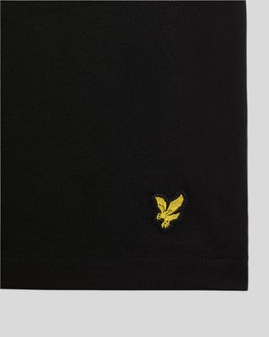 Lyle & Scott � Basic-T-Shirt im 3er-Pack, Schwarz