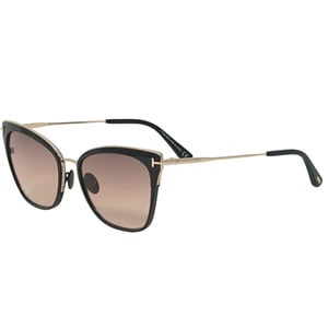 Tom Ford Faryn FT0843 01F Sonnenbrille in glänzendem Roségold