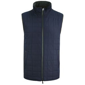 Hackett London Reversible Channel Herren Navy Gilet