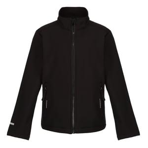 Regatta - "Ablaze" Softshelljacke Zweilagig für Kinder (Schwarz)