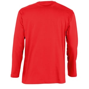 SOLS Herren Monarch Langarm T-Shirt (Rot)