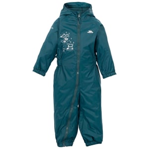 Trespass Baby Unisex Dripdrop gepolstert wasserdicht regen Anzug (Teal)