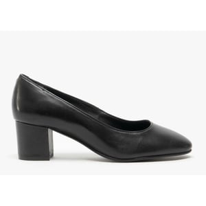 Hush Puppies Damen/Damen Anna Leder Court Schuh (Schwarz)