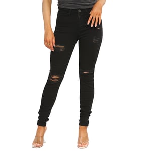 Damen Skinny Stretch Denim Jeans| Enzo Designer Damenbekleidung