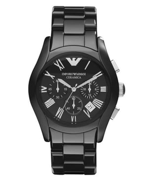 Emporio Armani Herren-Keramik-Chronographenuhr AR1400