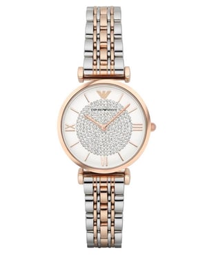 Emporio Armani Gianni T-bar Mehrfarbig Damen Armbanduhr AR1926