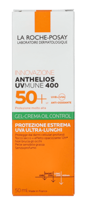 La Roche Gel Toque Seco SPF50+ Sin Perfume 50ml.