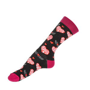 Pack-6 Socken mit hohem Antidruckbündchen KL9001 Damen
