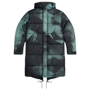 Fred Perry Fishtail Shaded Navy Blue Camoflauge Stepp-Pakra-Jacke