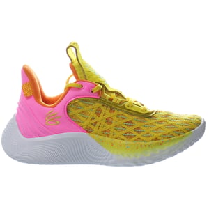 Under Armour Curry Flow 9 Sesame Street Yellow Kids Trainer