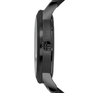 Burberry BU9906 City schwarzes Lederarmband Herrenuhr