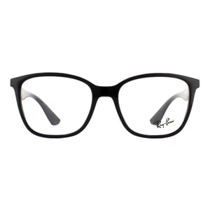 Ray-Ban Square Black Black Unisexe Femmes Femmes Frames