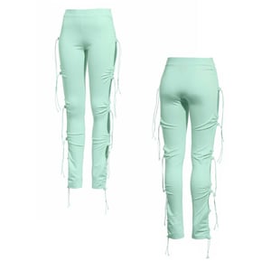 Puma x Fenty türkisfarbene Leggings - Frauen