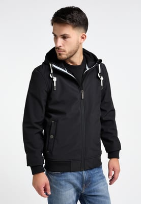 ICEBOUND Softshellblouson Herren Schwarz