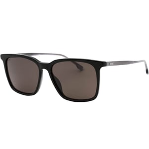Hugo Boss graue Linse schwarze Sonnenbrille