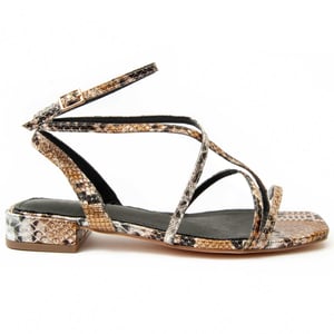 MonteVita Absatzsandale Sandalo2 In Gold