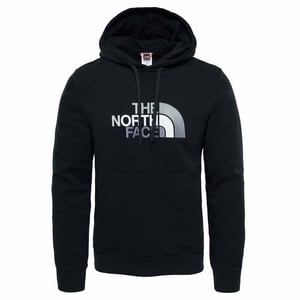 The North Face Mens Drew Peak Stickerei Overhead Hoodie schwarz