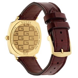 Gucci YA157405 GRIP Gold Unisex-Uhr