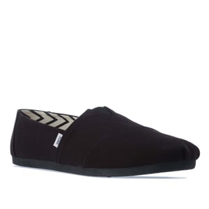 Espadrilles Alpargata coton recyclé Toms Pour Femme en Noir