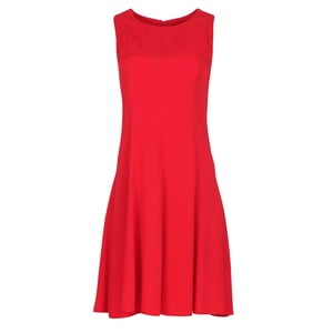 Cloche-Kleid in roter Farbe