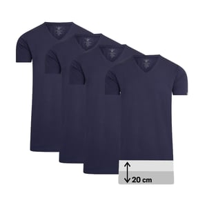 4-Pack T-shirts von Cappuccino Italia in der farbe Blau und in größe L.