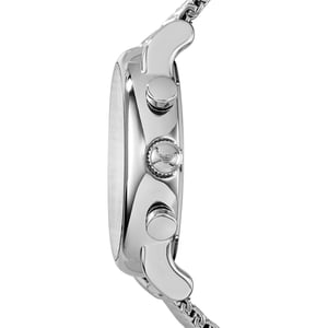 Elegante Herrenuhr der Marke Armani. Die Uhr hat ein Armband, das auch kleiner gemacht werden kann, das Gehäuse hat einen Durchmesser von 46 mm und das Uhrwerk ist Quarz.  Marke: ArmaniModellname: AR1808 (46mm)Kategorie: HerrenuhrMaterialien: EdelstahlFarbe: silber, schwarz