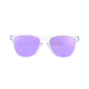 Oakley Square Unisex poliert klar Prizm violett Sonnenbrille