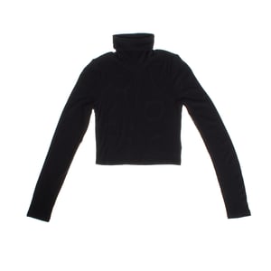 Kurzer Rollkragenpullover 468645 Mädchen