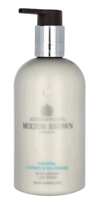 M.Brown Coastal Cypress & Sea Fennel Body Lotion.