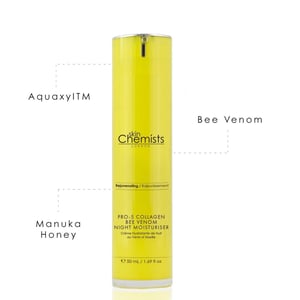 skinChemists Pro5 Collagen Bienengift Nacht Feuchtigkeitscreme 50ml